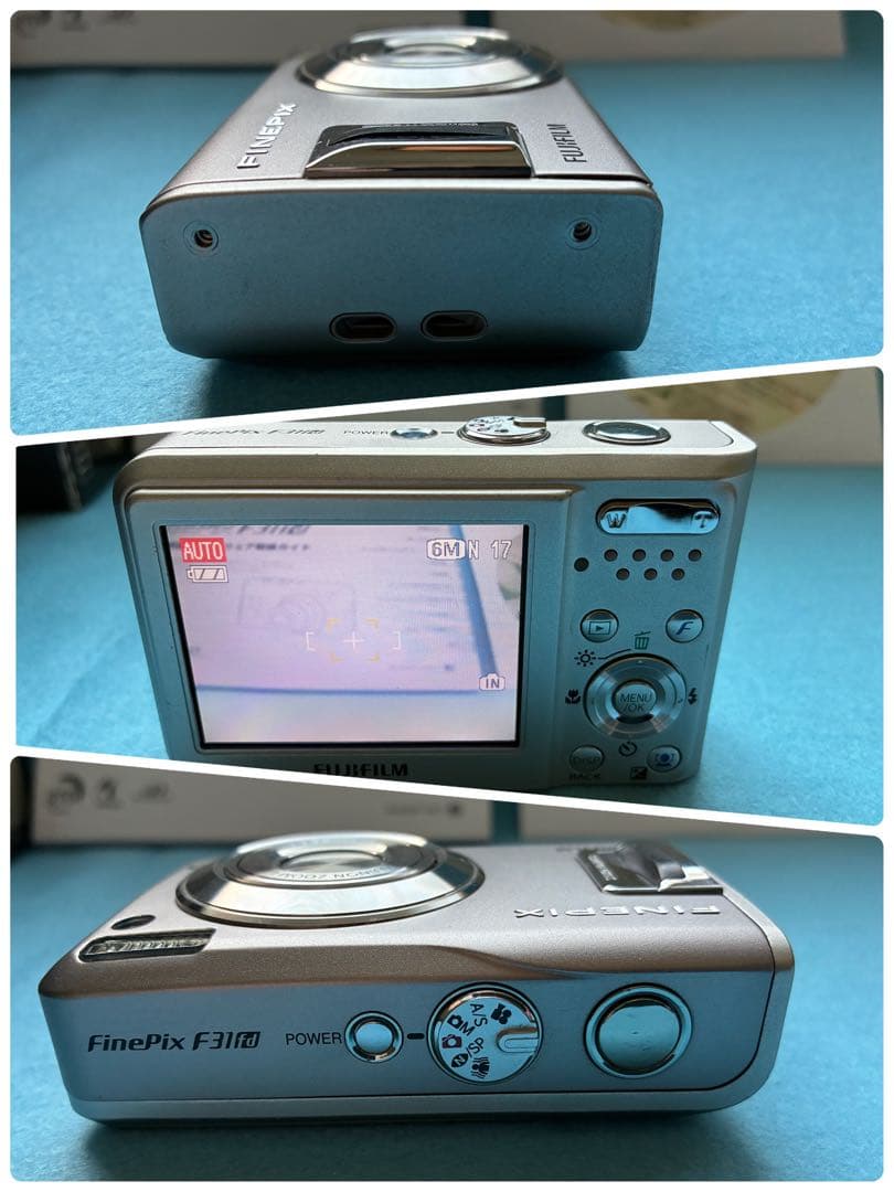 【美品】【動作品】FUJIFILM FinePix F31fd 箱付き
