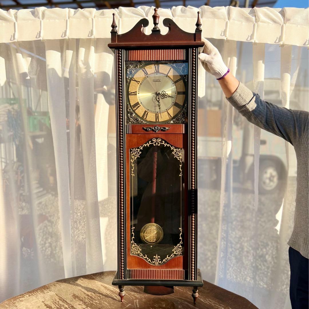 CITIZEN 壁掛け時計 振り子時計（動作確認済） - メルカリ