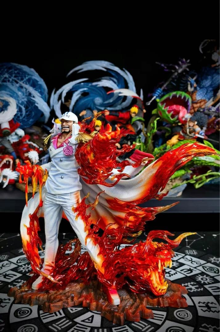 ONE PIECE ワンピース 赤犬サカズキ 【元帥】ガレージキット