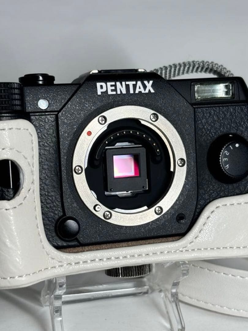 【ジャンク 】ペンタックスPENTAX Q10 専用ケース、バッテリー×5本