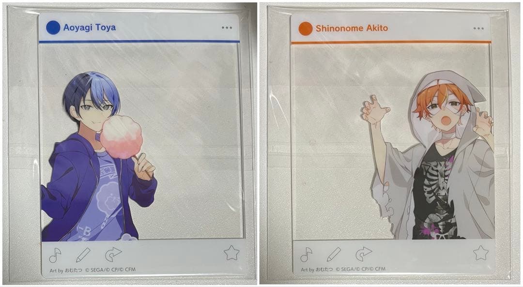 プロセカ 神山高校文化祭 アクリルカード 彰人 冬弥 神高文化祭 - メルカリ