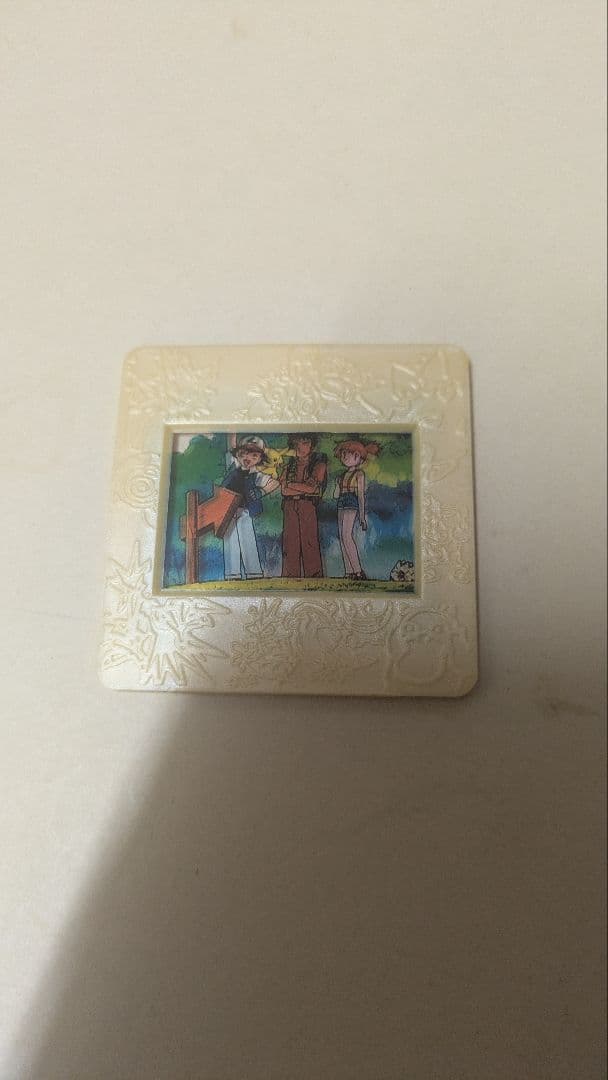 Meiji ポケモン ピクチャーフレーム カスミ タケシ サトシ ピカチュウ