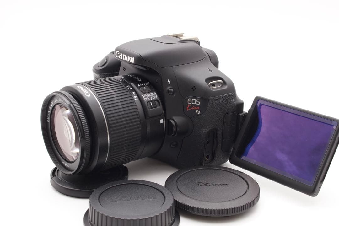 最終価格！Canon EOS Kiss X5 標準レンズキット　スマホに送れる