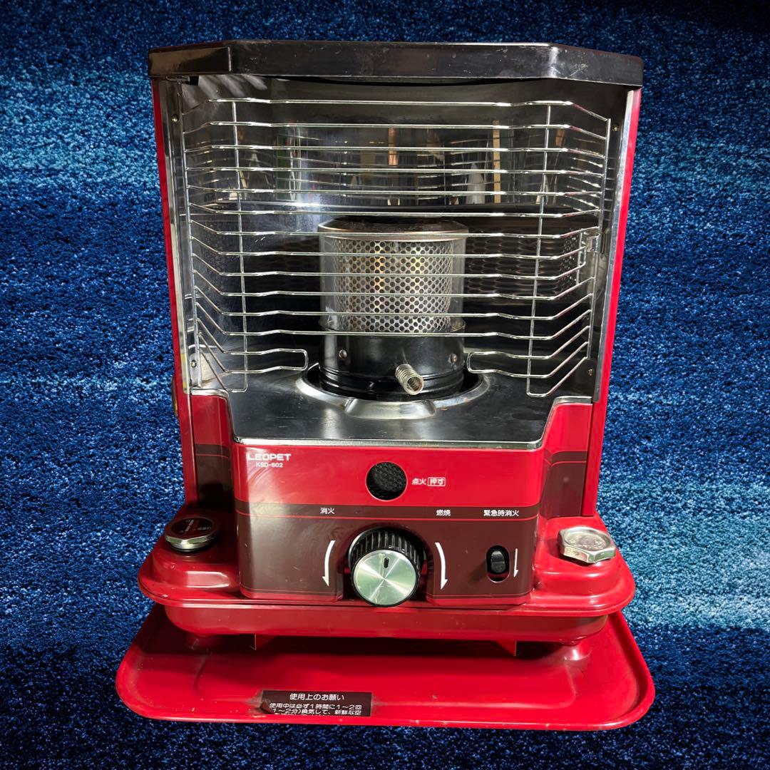 中古品）トヨクニ LEOPET KSD-602 レトロ 石油ストーブ。 - メルカリ