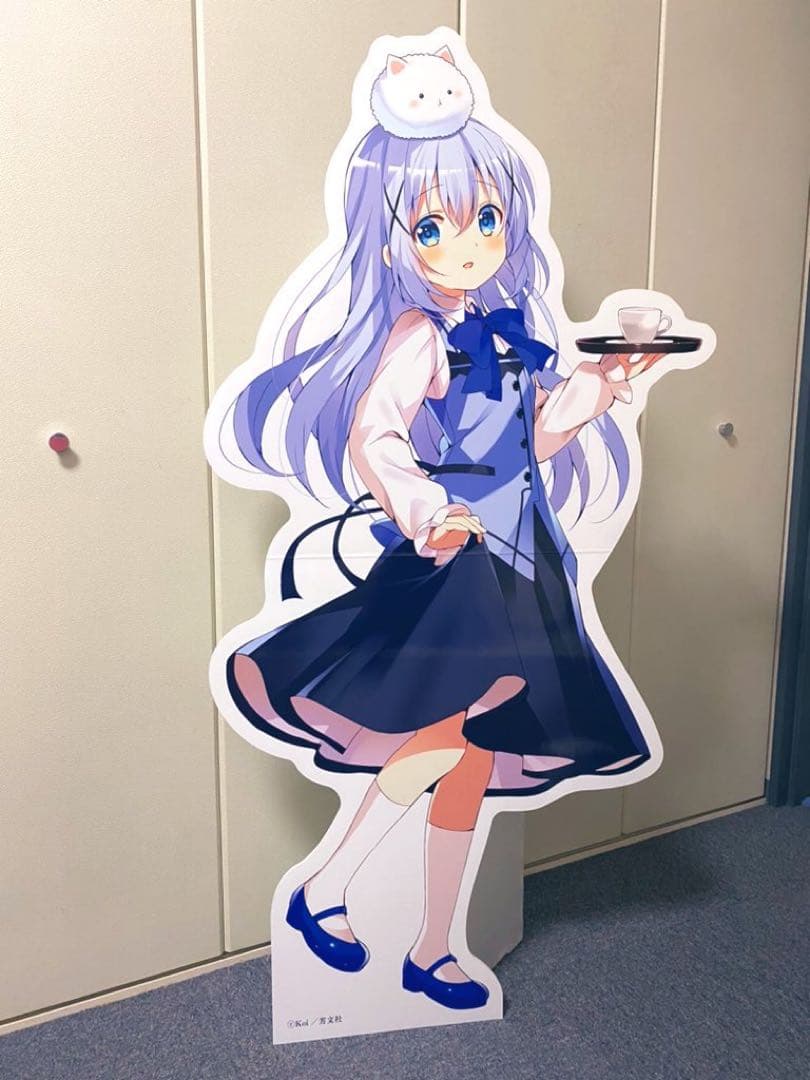 ご注文はうさぎですか？展 等身大スタンディパネル チノ - メルカリ