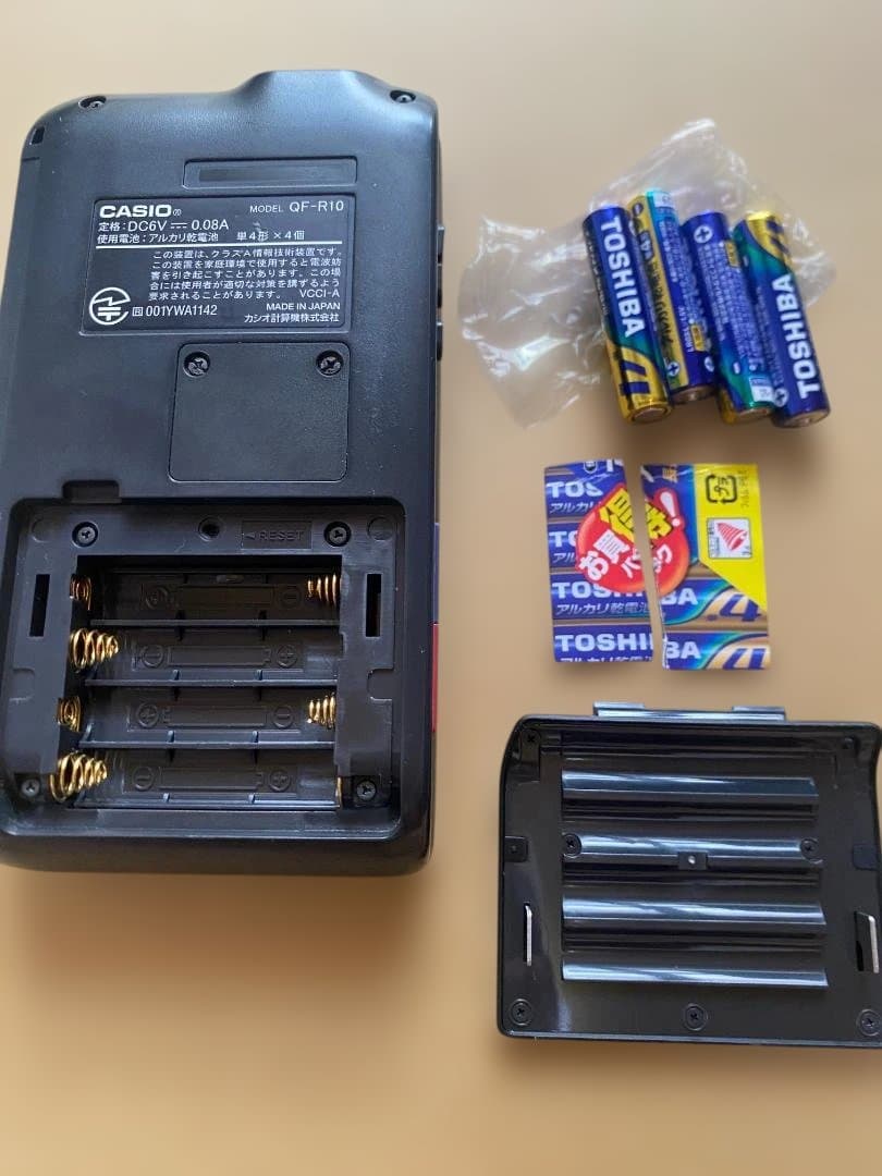 美品 カシオ オーダーリングハンディターミナルQF-R10