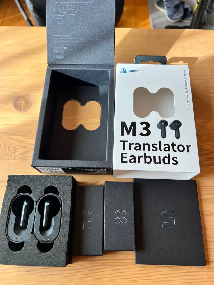 Timekettle M3 イヤホン翻訳機 オンライン式　メーカー保証 Timekettle M3 イヤホン型翻訳機 – Timekettle JP