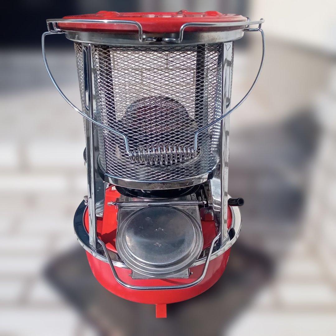 フジカ石油ストーブ（16） KSPー1 赤フジカ 優良品昭和レトロ 反射