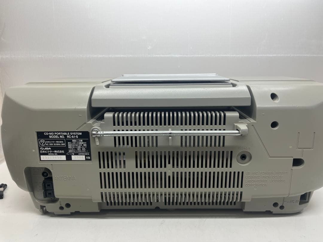 JVC RC-A1-S クラビア　ラジカセ