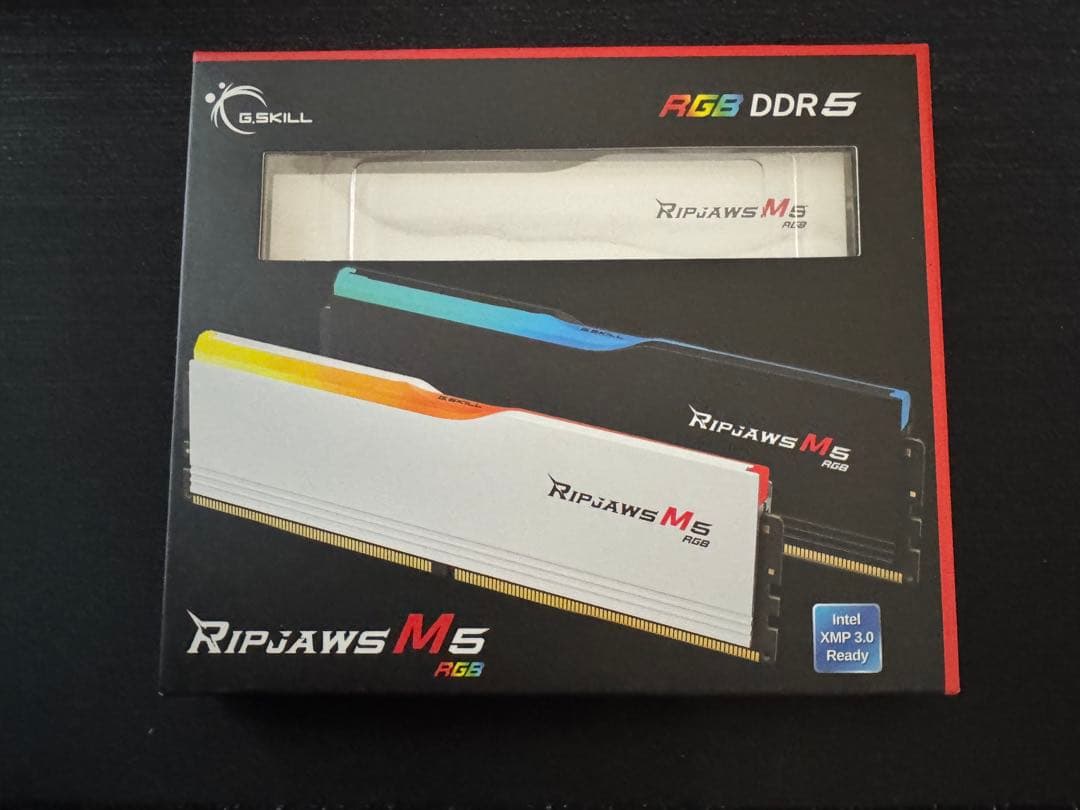 メモリー G.SKILL Ripjaws M5 DDR5 32GB RGB