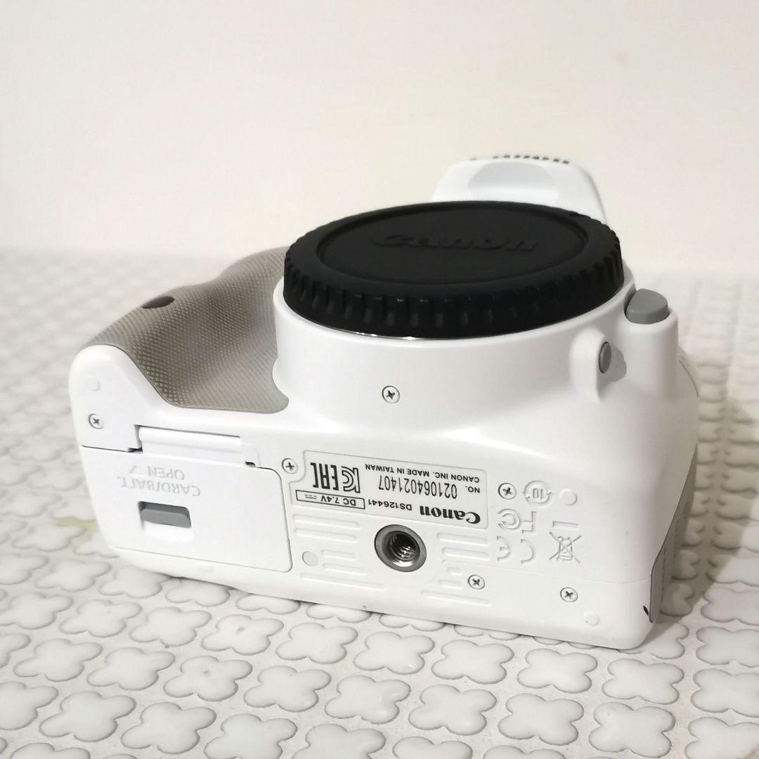 CANON EOS Kiss X7 ホワイト ダブルレンズキット