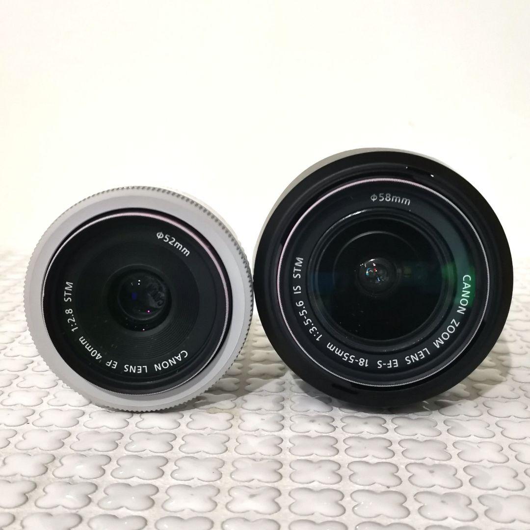 CANON EOS Kiss X7 ホワイト ダブルレンズキット