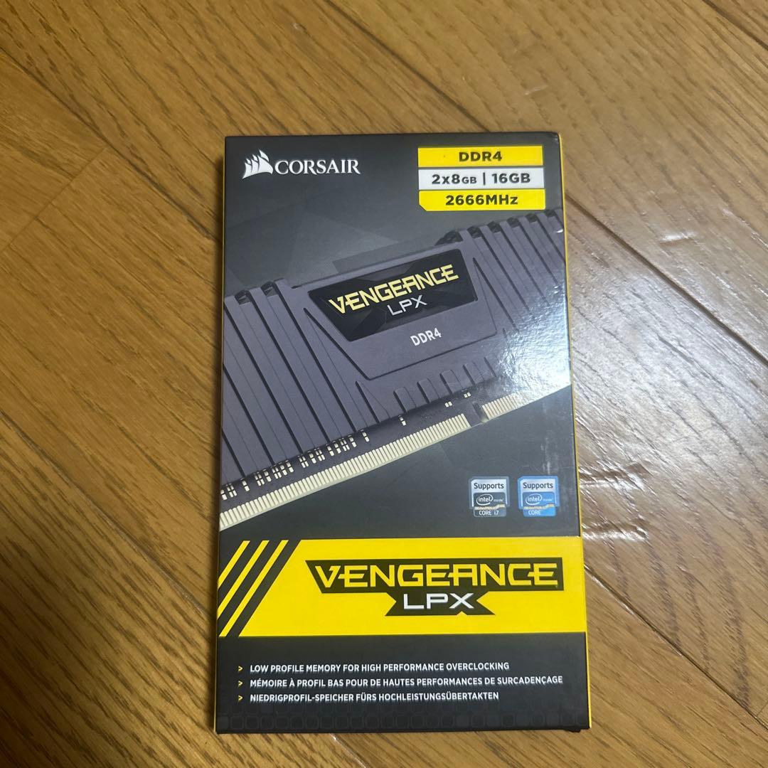 CORSAIR VENGEANCE LPX DDR4 16GB 2666MHz - メルカリ