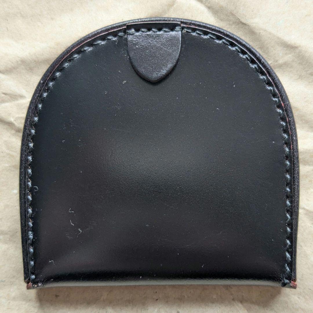 【美品】GANZO コードバンブラック ケース（ほぼ未使用） 811 / 0310 使用数回 GANZO ガンゾ コードバン ペンケース