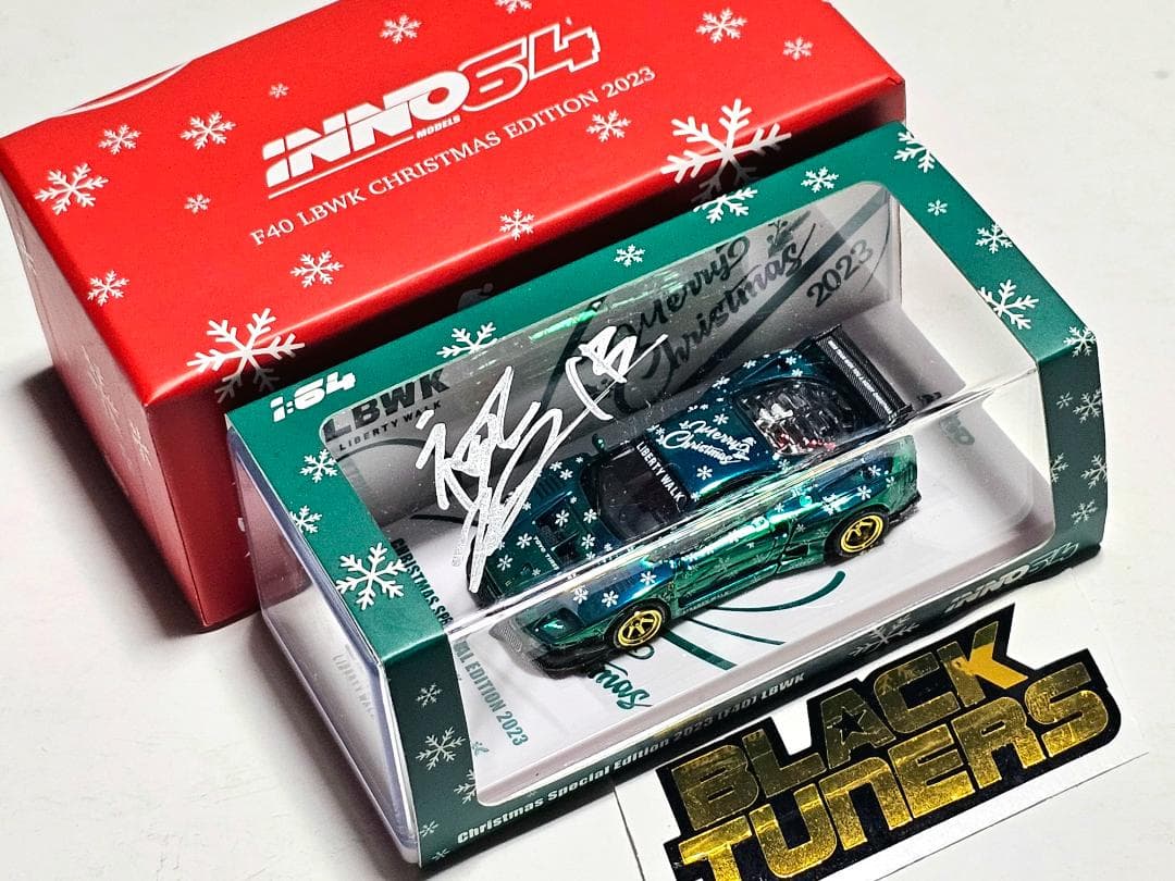 限定 LBWK Mini GT F40 チェイス サイン入り 1セット - メルカリ