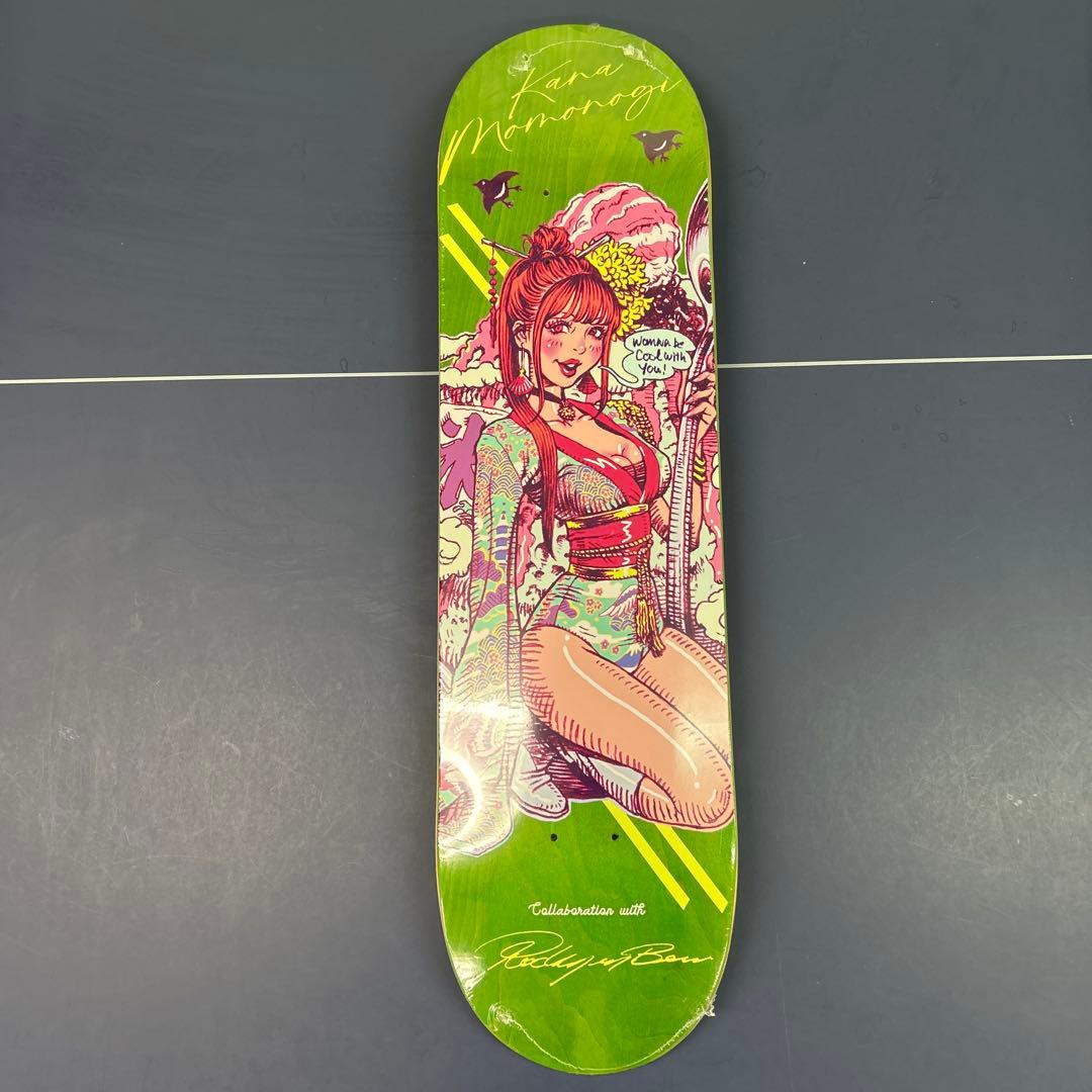 “桃乃木かな x Rockin'Jelly Bean” Skate Deck.