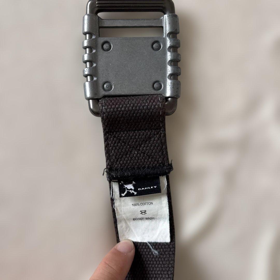 00s Oakley belt y2k archive オークリーベルト