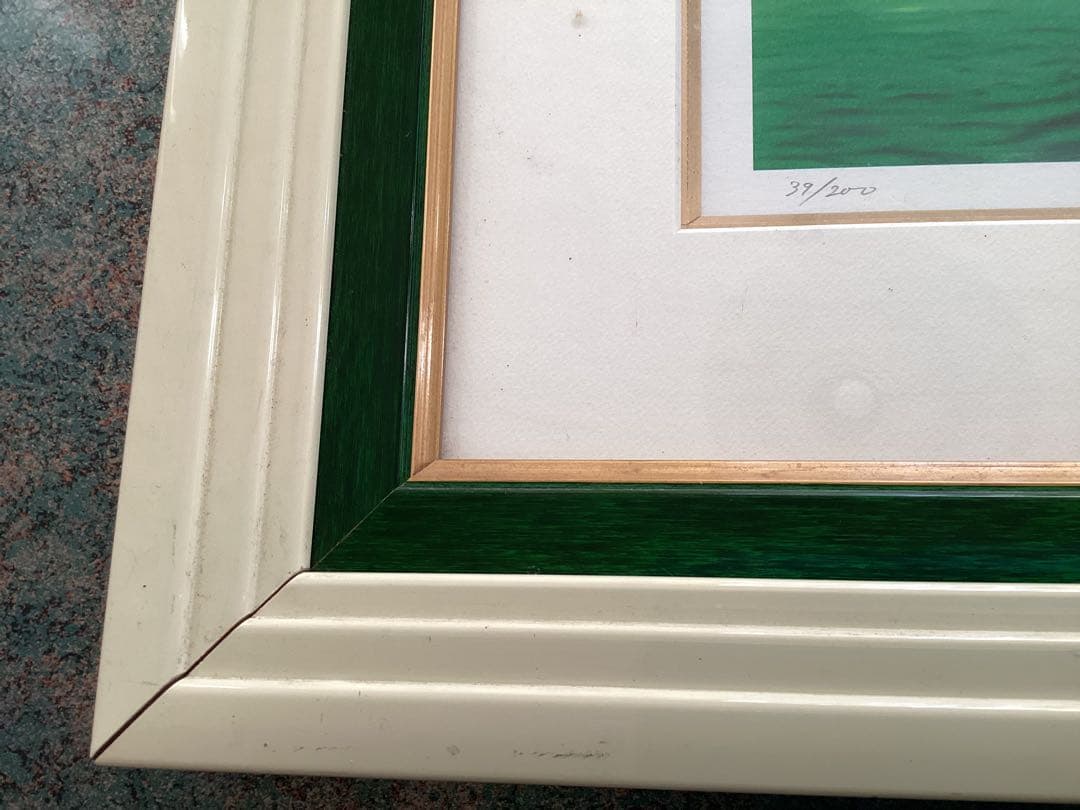 ディズニー グリーンヴェニス塚本馨三 アート 絵画 シルクスクリーン