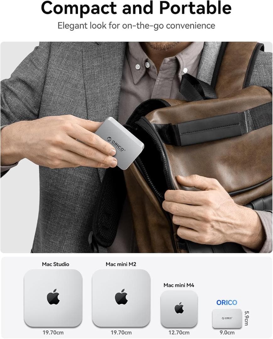 ORICO 有線LANアダプター サンダーボルト3 10GB高速