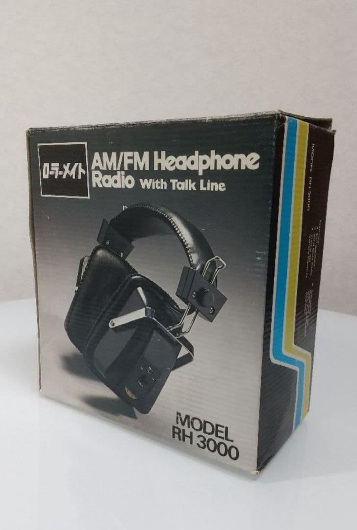 【ほぼ未使用】希少 激レア ローラーメイト ヘッドホン型 ラジオ 希少】激レア ローラーメイト ヘッドホン型 ラジオの通販 by しろまる