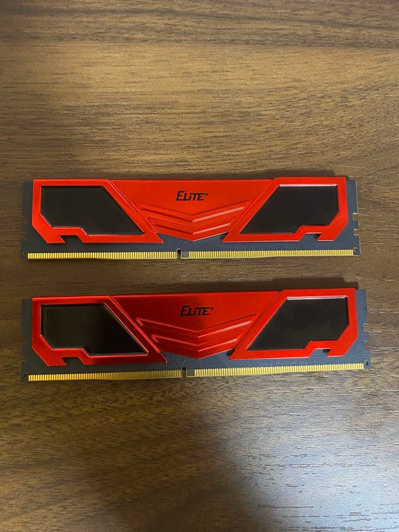 DDR4 16GBメモリ ×2 ELITE TEAM