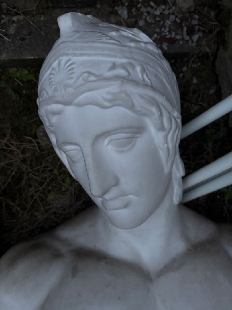 石膏像 胸像 ラオコーン マルス 大型 現状品 引き取り限定 置物