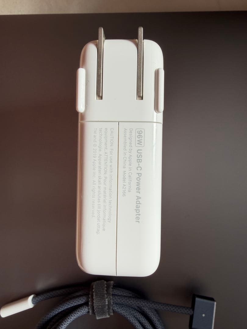 Apple純正 MagSafe 3ケーブル96W充電アダプタ A2166