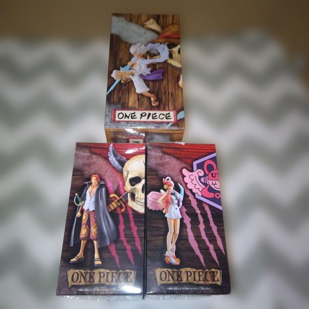 ワンピース ルフィ・シャンクス・ウタフィギュアセット - メルカリ
