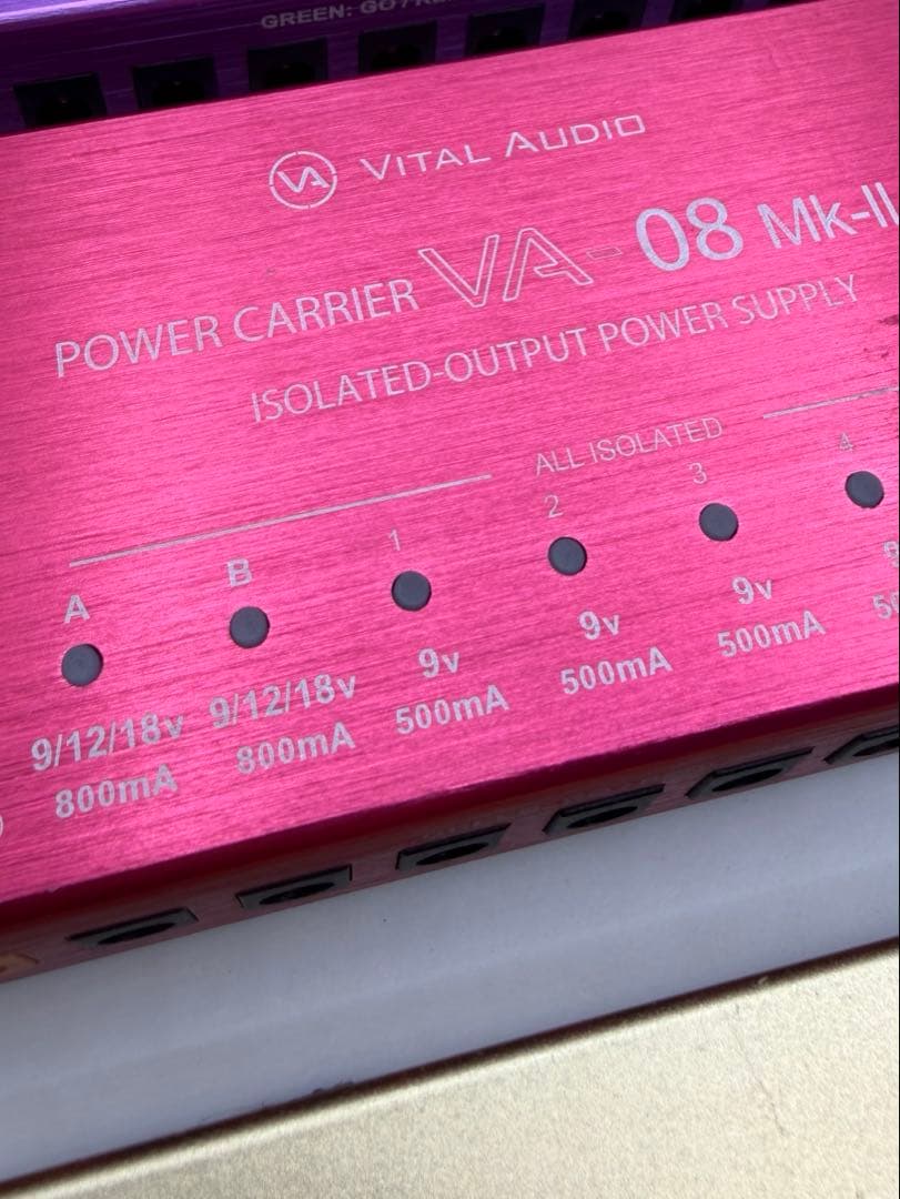 ギター vital audio va-08 VITAL AUDIO VA-08 MkII パワーサプライ バイタルオーディオ 【 宇都宮