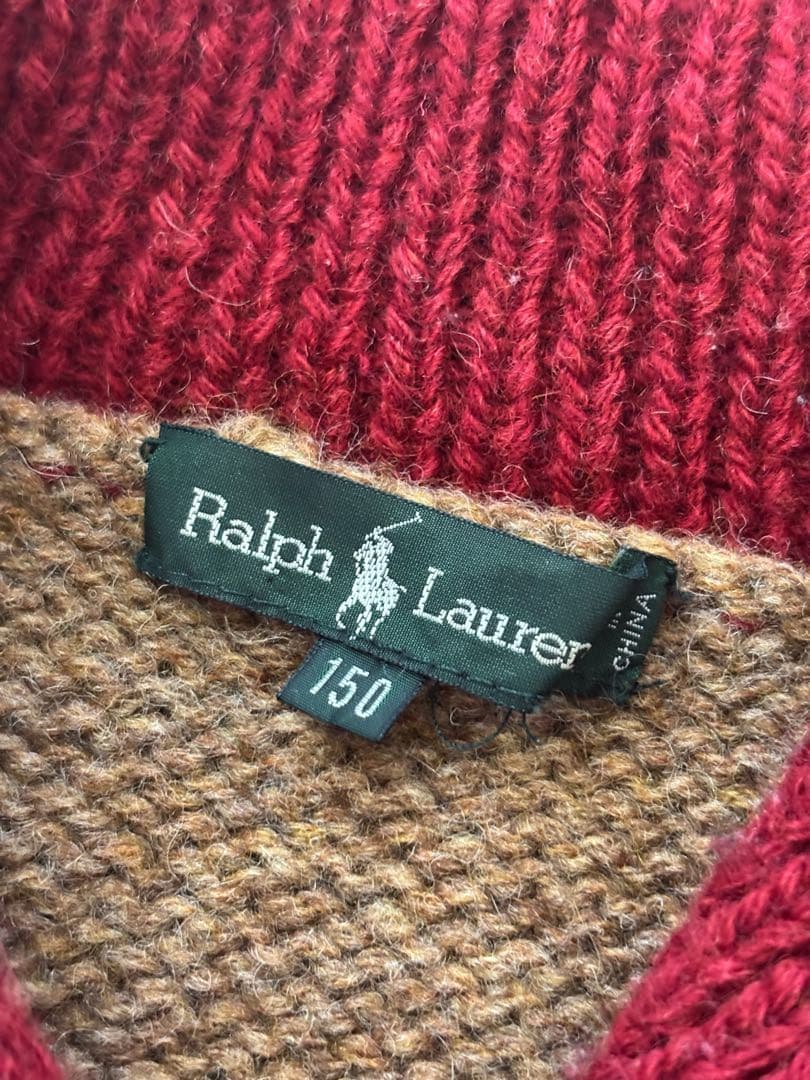 Ralph Lauren】ノルディック ニット / カウチン / フェアアイル - メルカリ