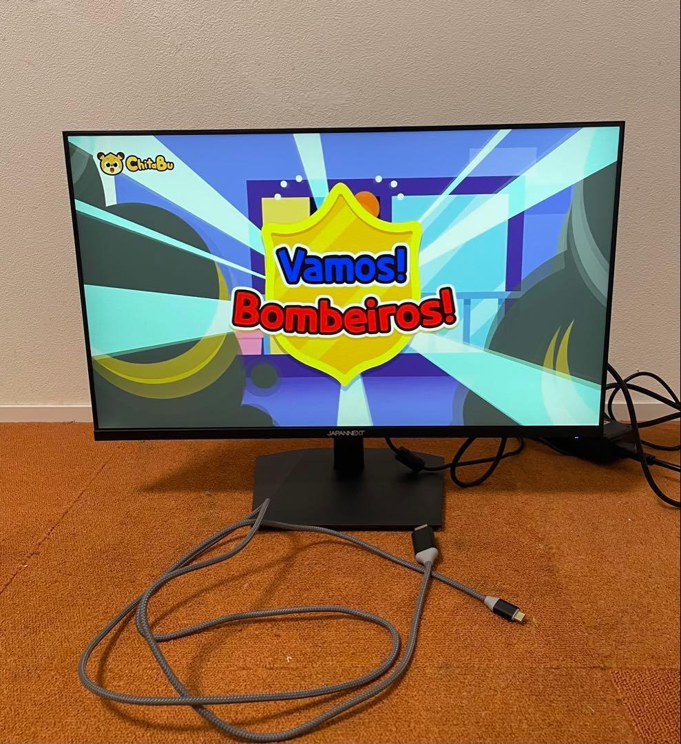 JAPANNEXT IPS フルHDモニター 給電可能 ディスプレイ