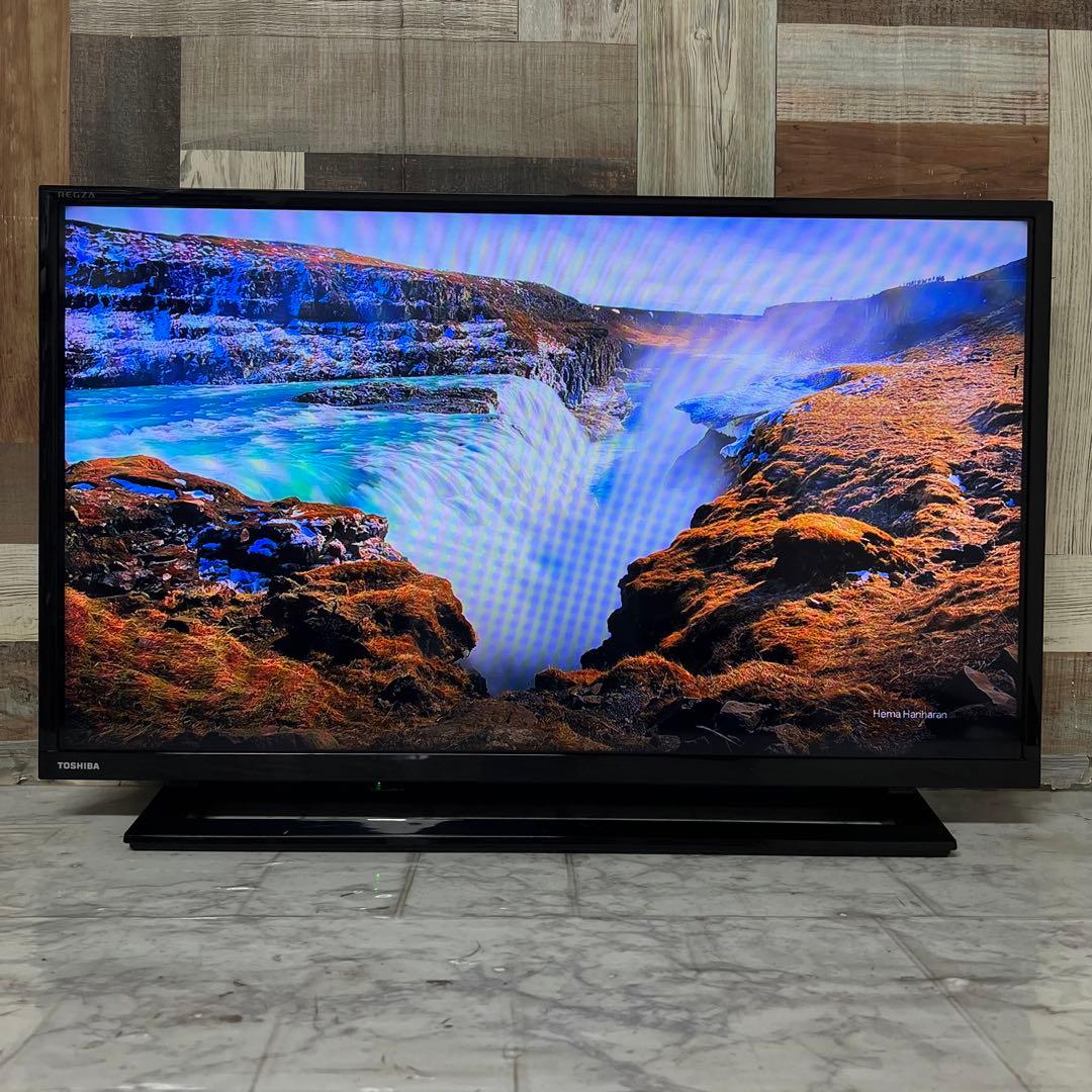 即日受渡❣️全国送料込4年前購入東芝32型テレビWチューナー外付けHDD録画対応
