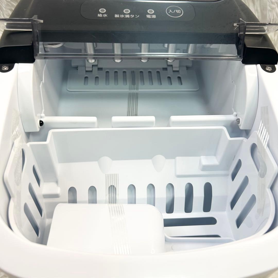 【未使用】【即冷え6分】高速製氷機 卓上 省スペース ステンレス 製氷機