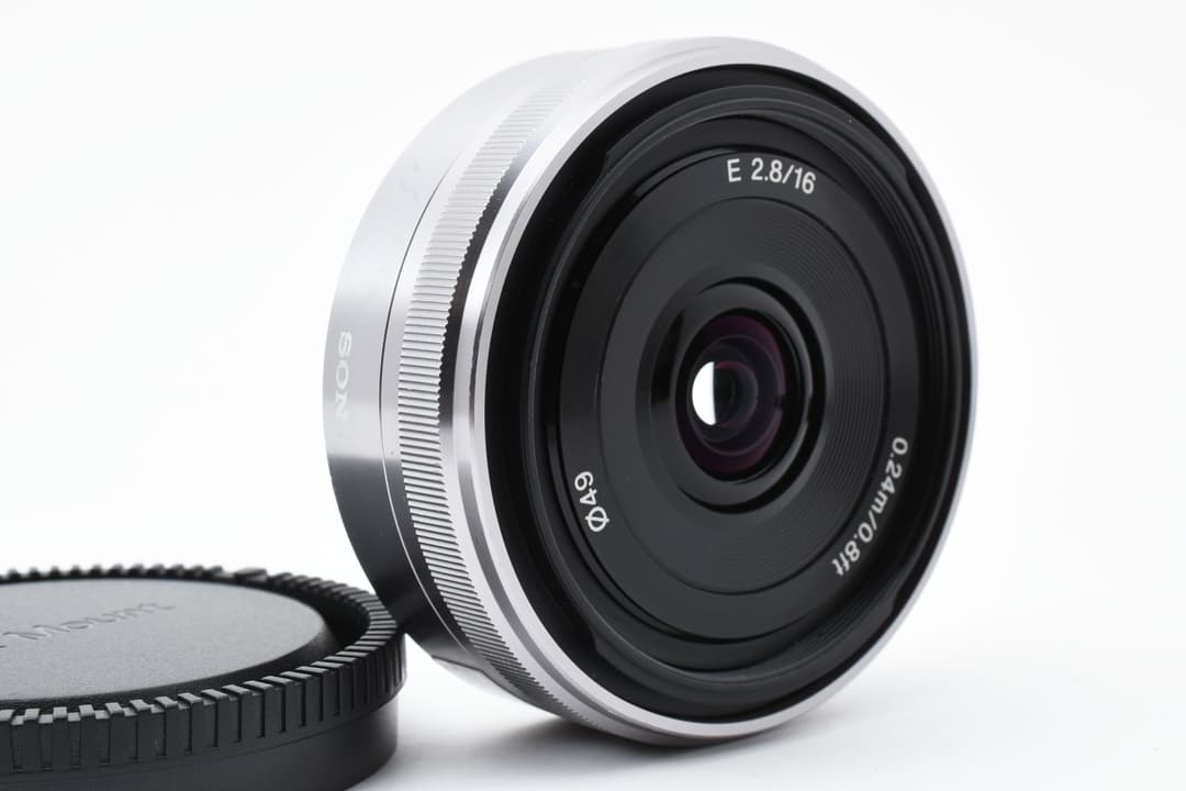 美品 Sony ソニー E 16mm F2.8 単焦点レンズ #7630