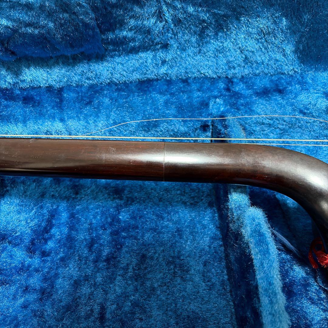 三味線 三つ折り ハードケース付き 合皮胴 お稽古用 ジャンク - メルカリ