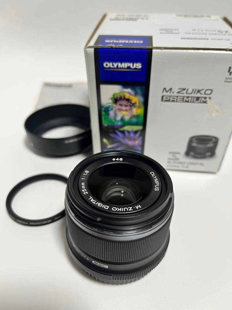 Olympus M.ZUIKO DIGITAL 25mm f1.8 単焦点レンズ