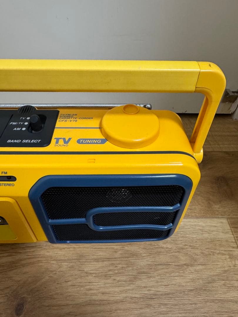 SONY ソニー CFS-V75（1984年発売　防滴SPORTSシリーズ）