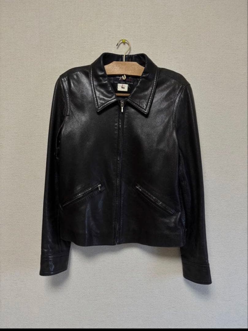 90s agnes b special ラムレザージャケット サイズ2