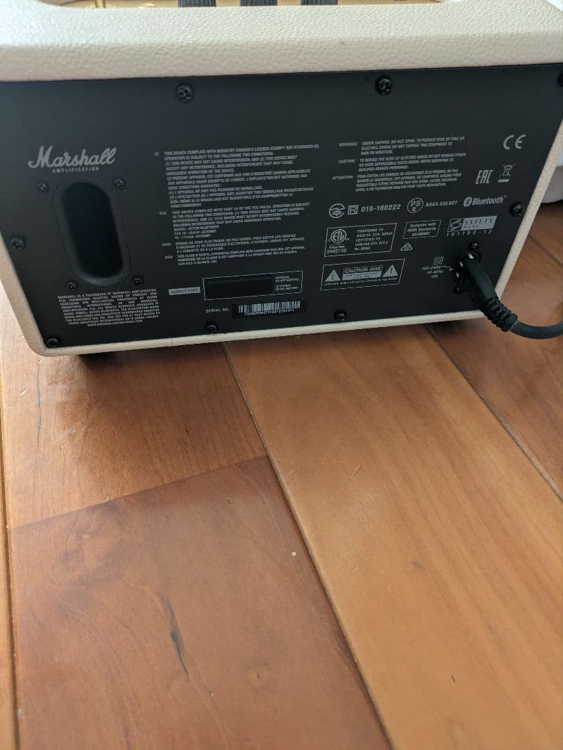 Marshall Acton Bluetoothスピーカー ホワイト　美品