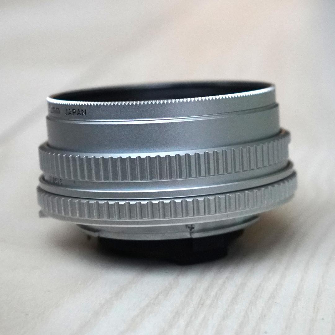 Nikon 45mm f/2.8 Nikkor AI-S MFレンズ シルバー