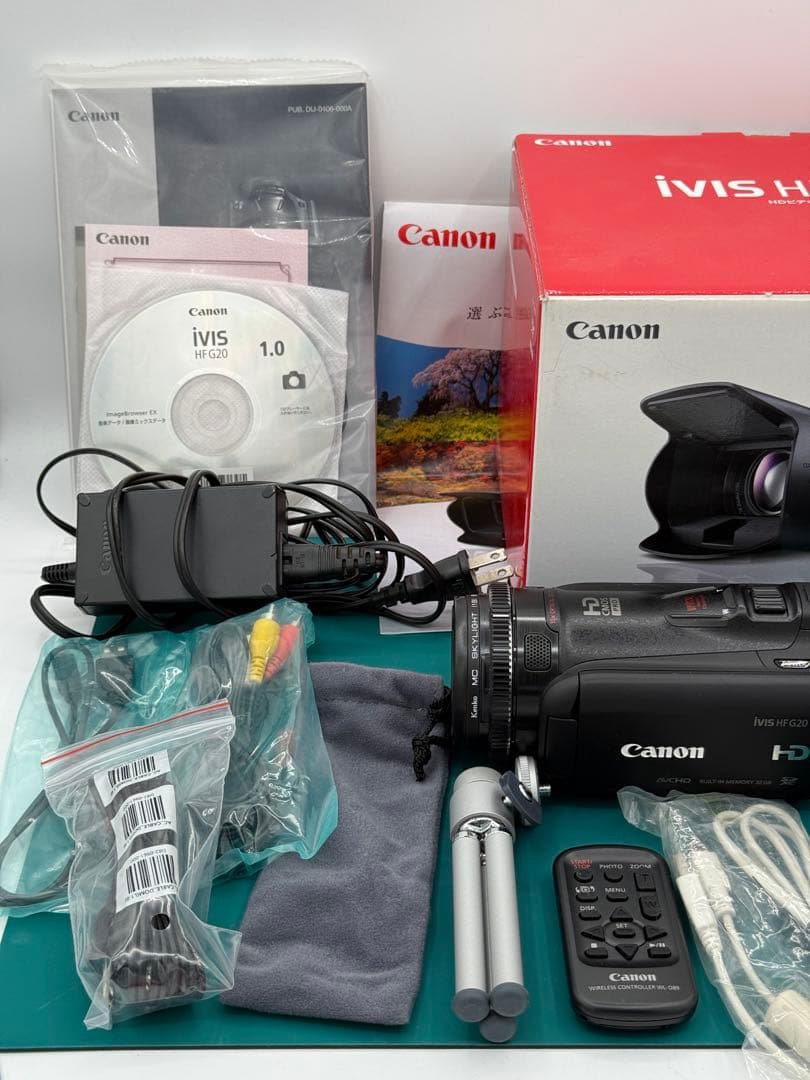 Canon iVIS HFG20 光学10倍ズーム 内蔵32GB ビデオカメラ