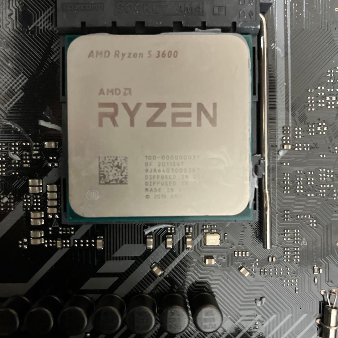 TUF B450M-PRO GAMING、Ryzen 5 3600、メモリ32G