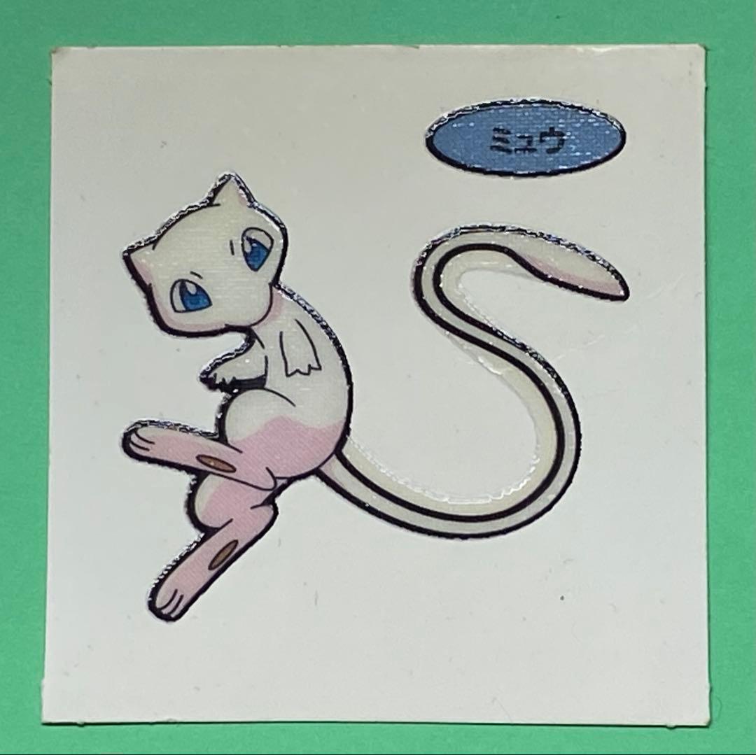 ポケモンパン デコキャラシール ミュウ初期レア - メルカリ