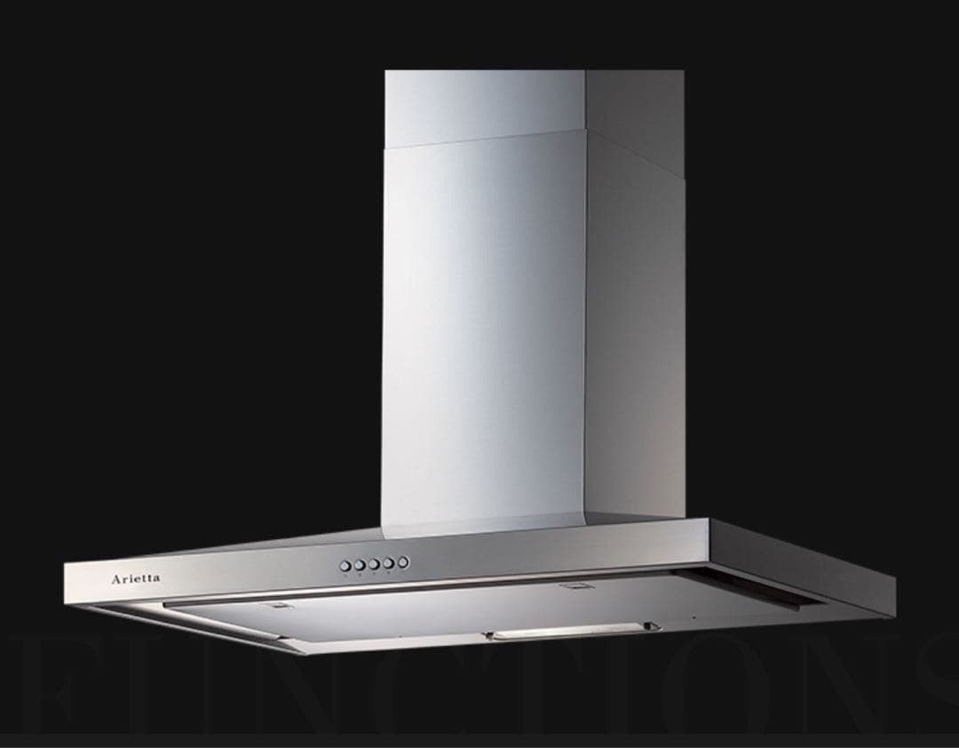 新品　アリアフィーナレンジフード Arietta BETL-901 ブラック アリアフィーナ レンジフード アリエッタシリーズBetta(ベッタ) 壁面