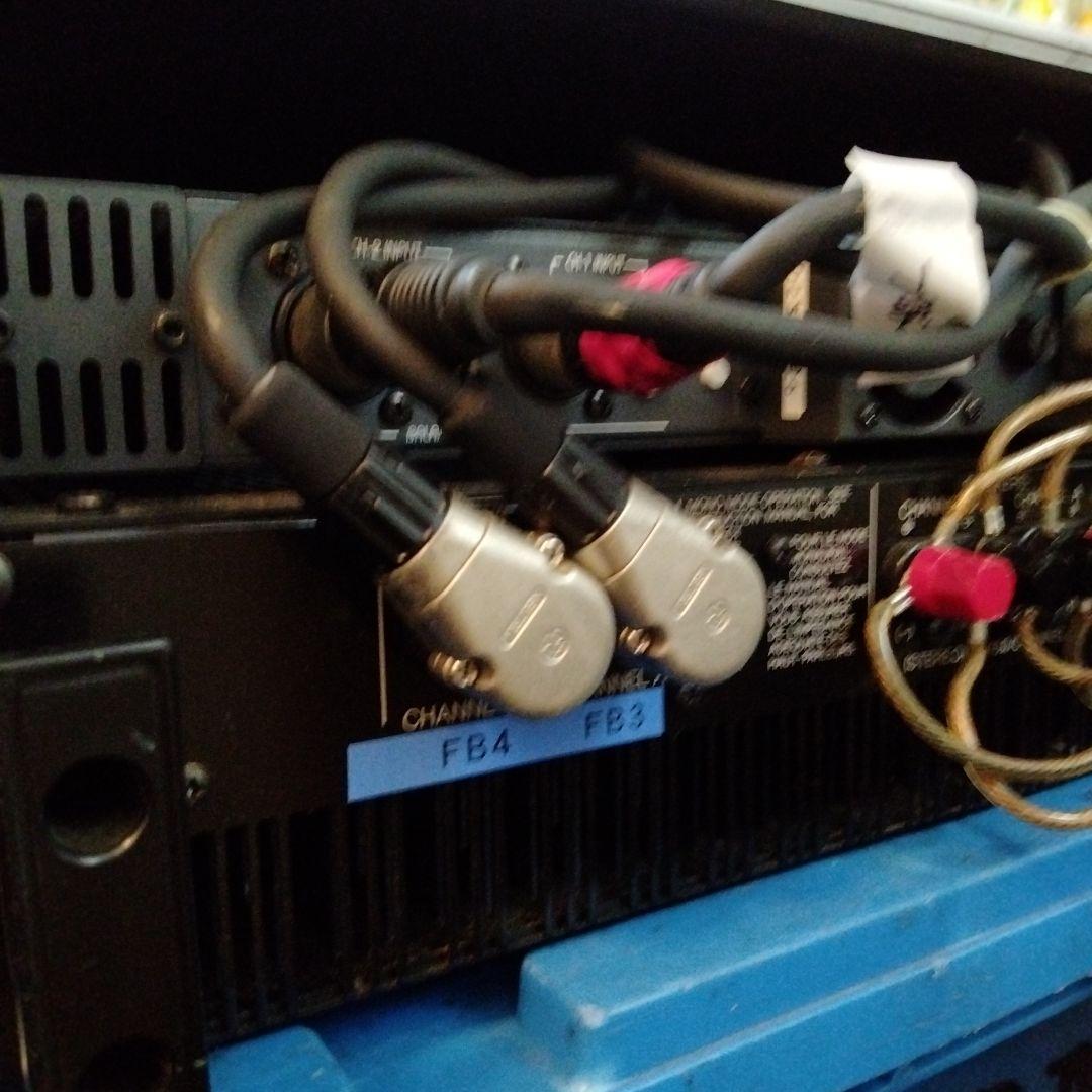 業務用パワーアンプ二台セット　総額36万円相当を処分価格　即戦力