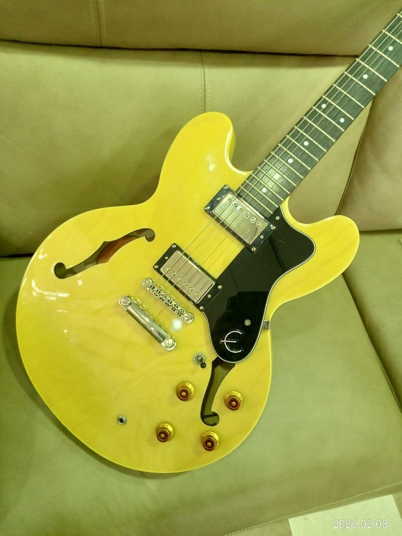 Epiphone DOT NA ナチュラル 傷なし ネック良好 保管品 超美品 - メルカリ