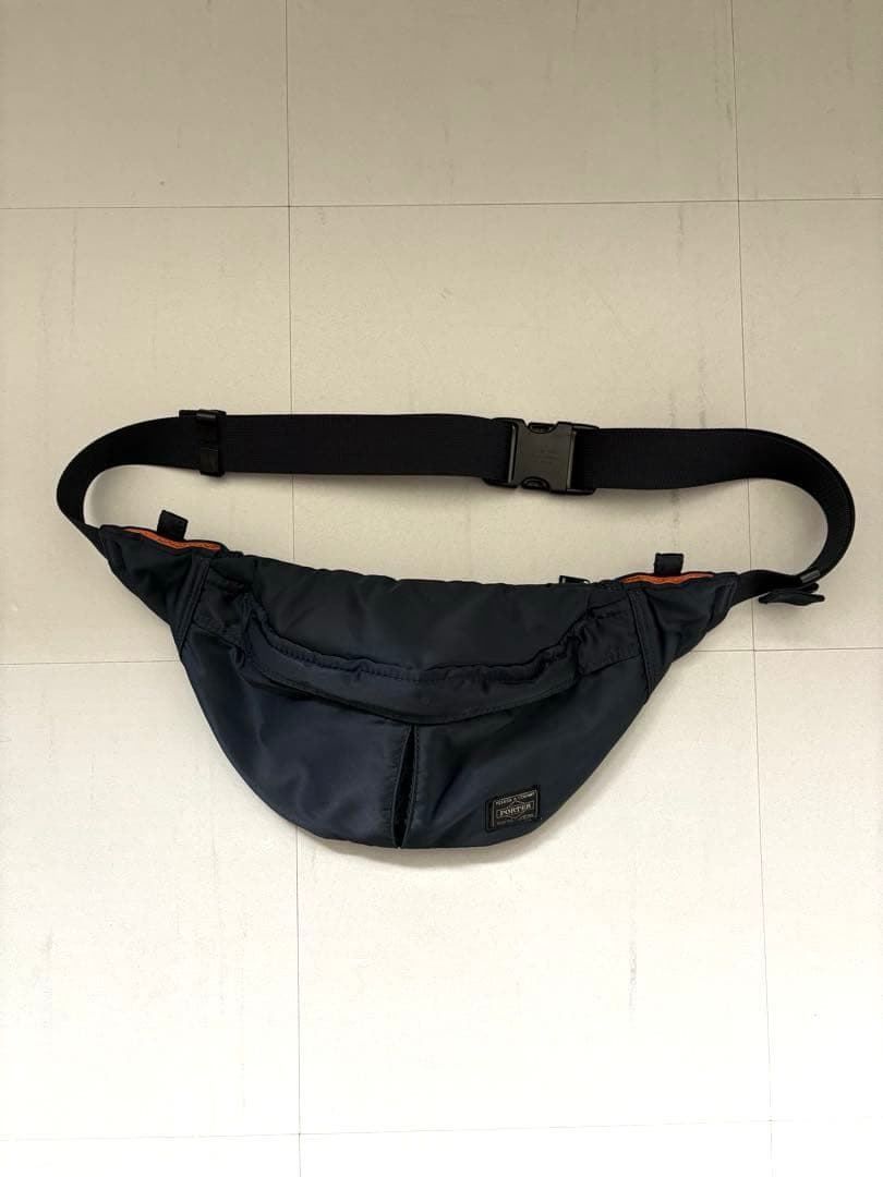 PORTER TANKER WAIST BAG アイアンブルー サイズS - メルカリ