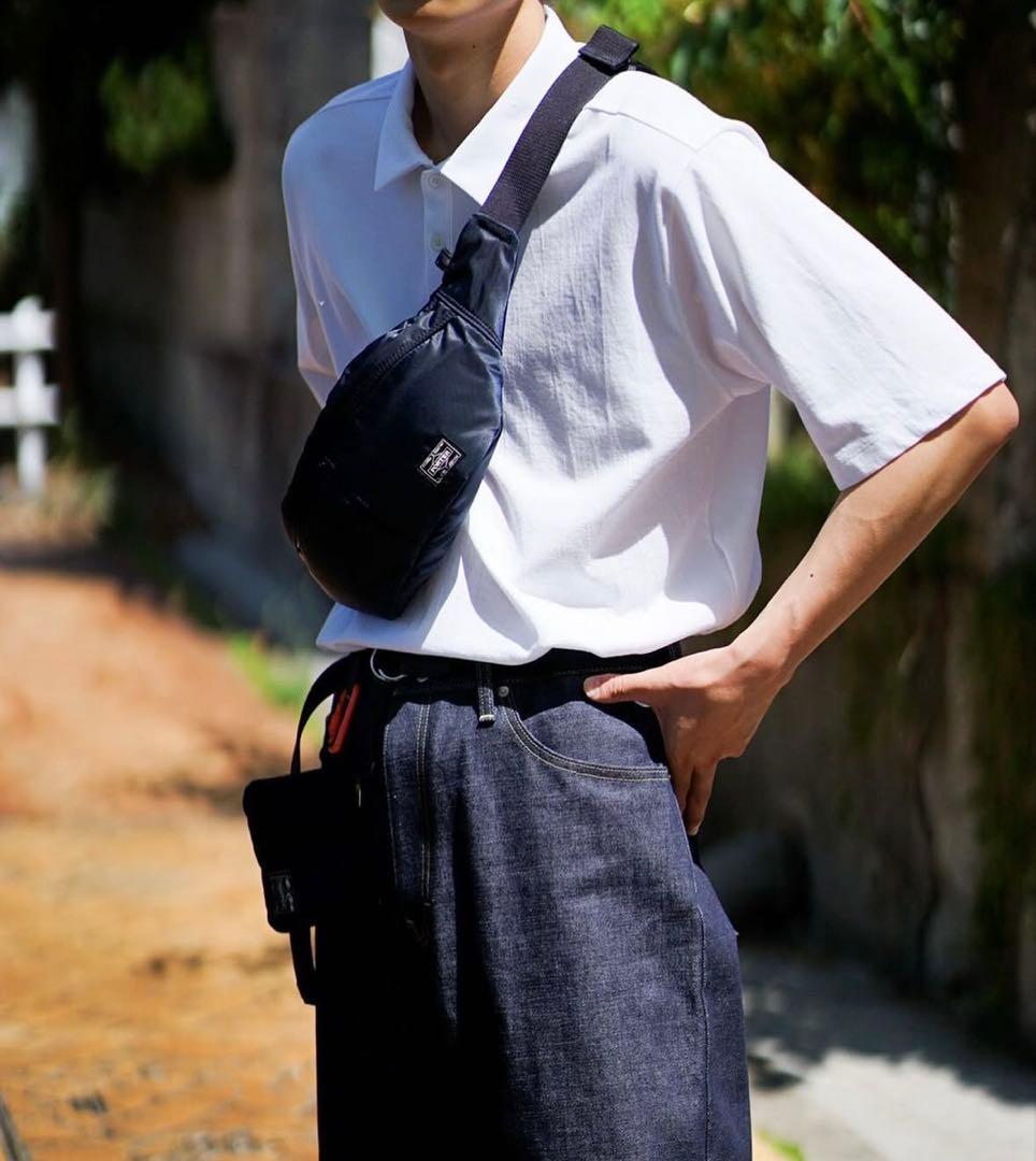 PORTER TANKER WAIST BAG アイアンブルー サイズS - メルカリ