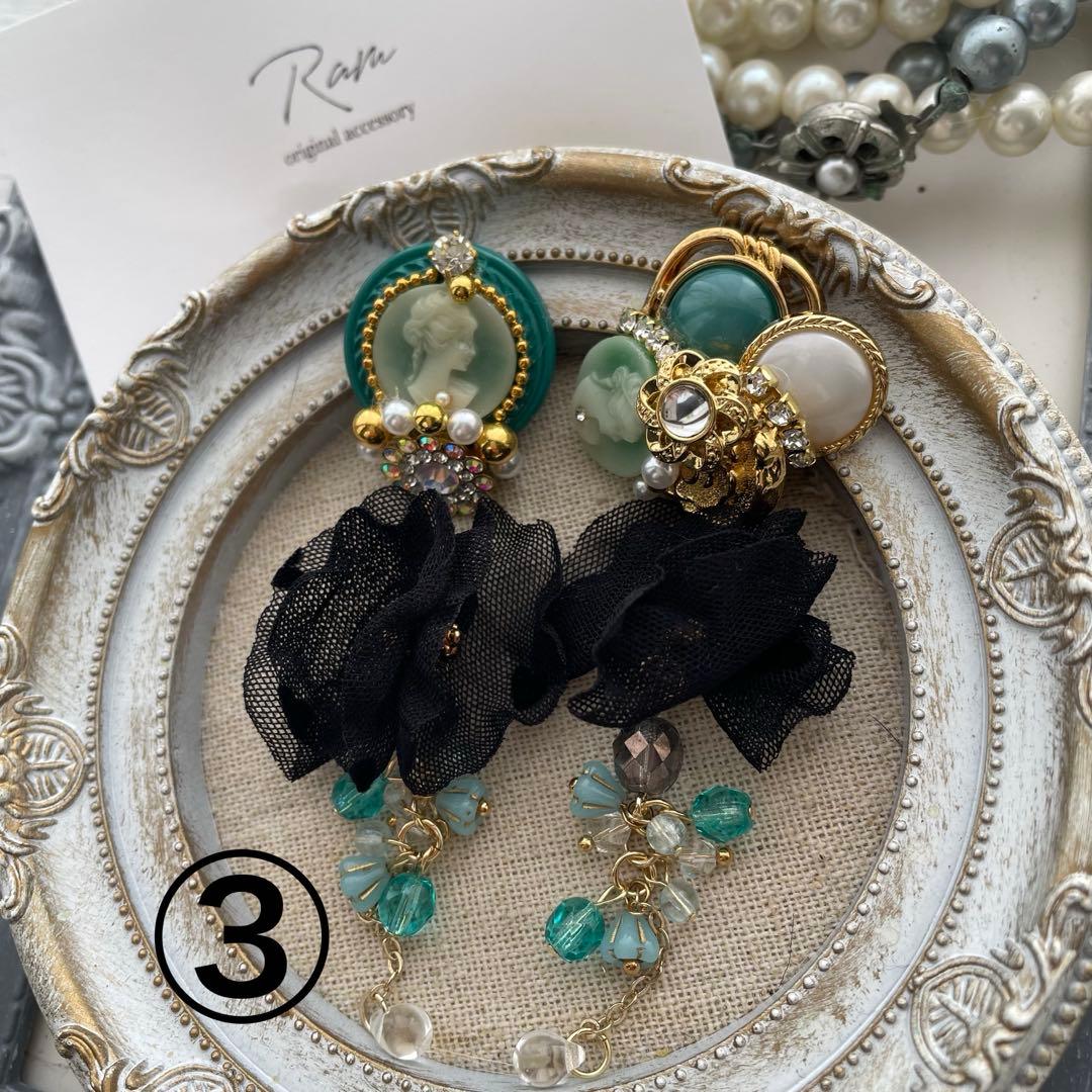 いとうゆ様専用 アンティークボタン カメオ サージカルステンレス