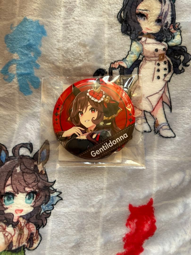 ウマ娘 新千歳トラベル ポップアップ ジェンティルドンナ 缶バッジ⑦